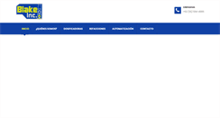 Desktop Screenshot of blakeinc.com.mx